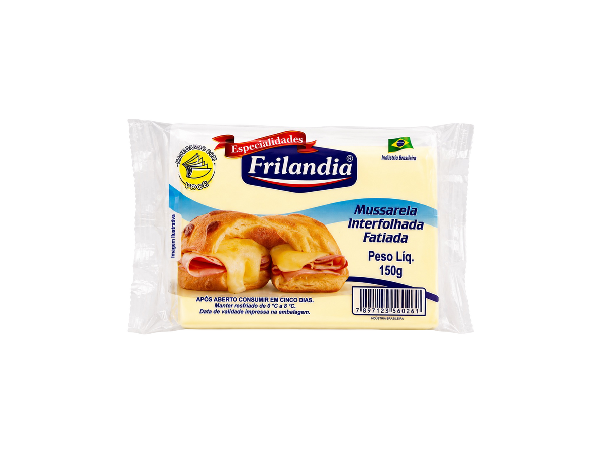 Queijo Mussarela Frilândia 150g