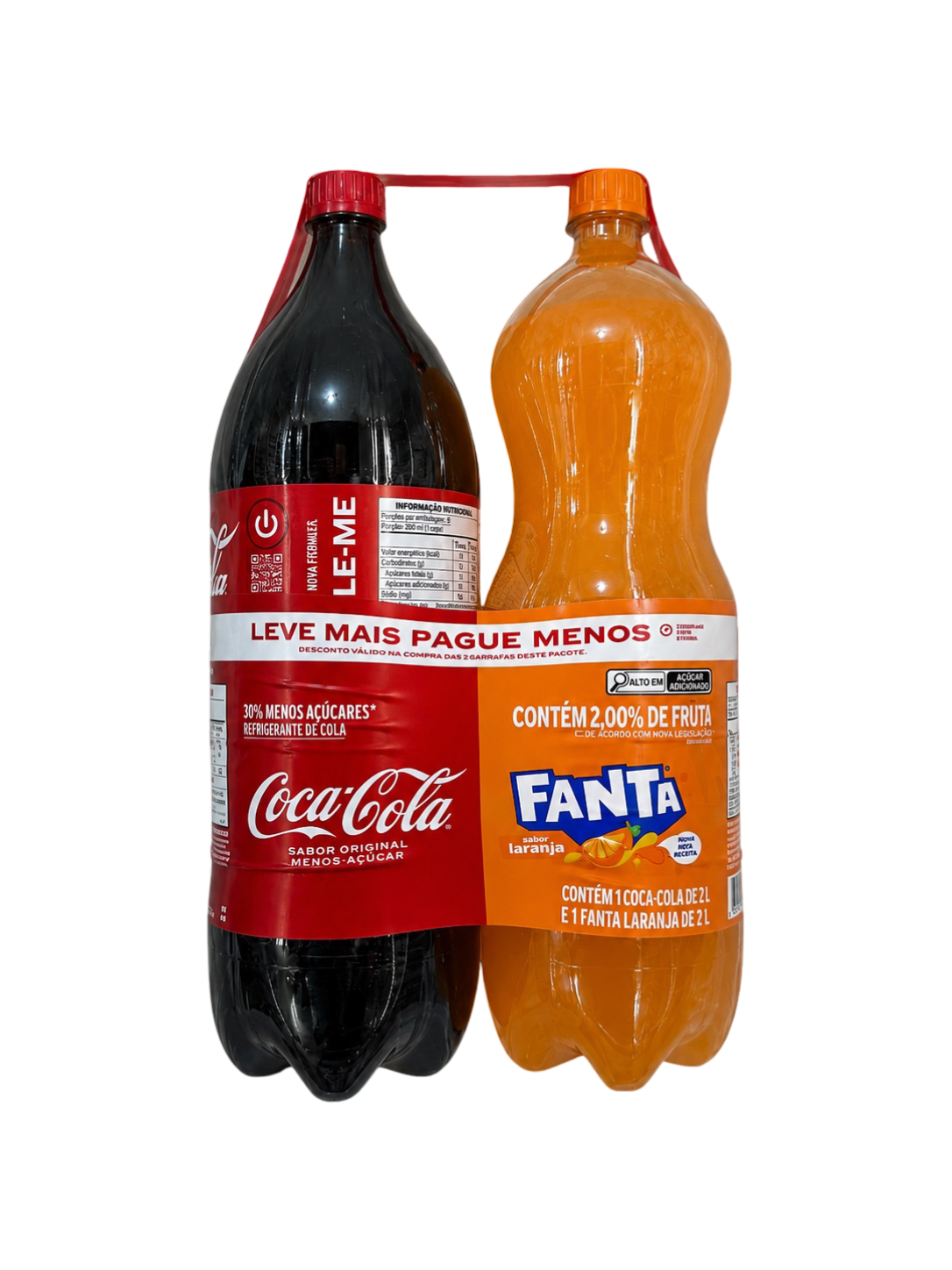 Kit Coca+Fanta 2L
